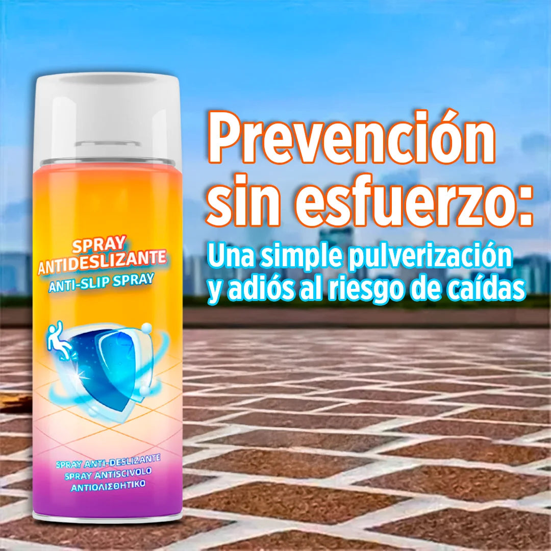 Antideslizante Pro – Spray Transparente que Evita Resbalones! Aplicación Fácil y Protección Duradera