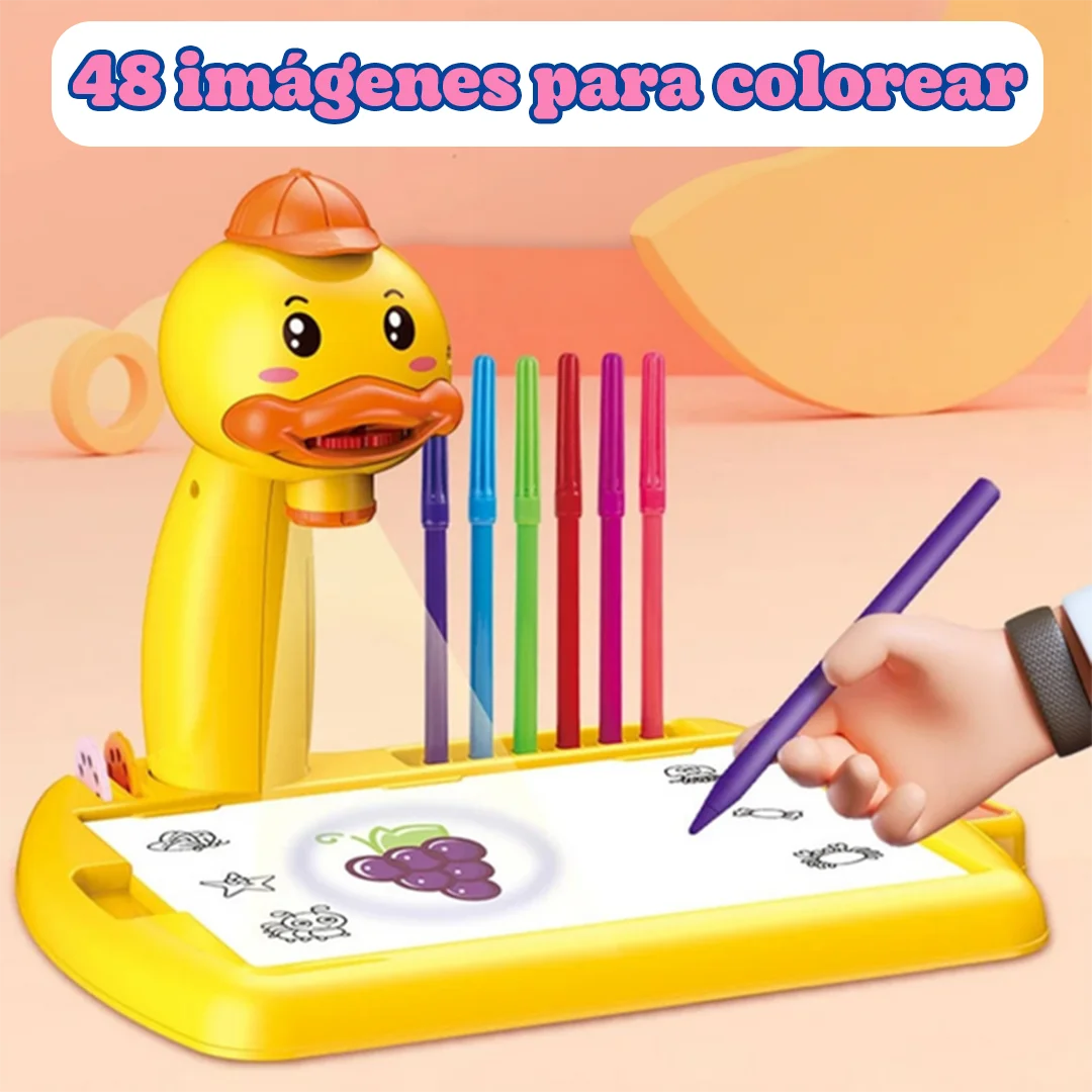 MagicDraw Proyector: Mesa de Dibujo con Proyección y 12 Accesorios para Pintura Creativa