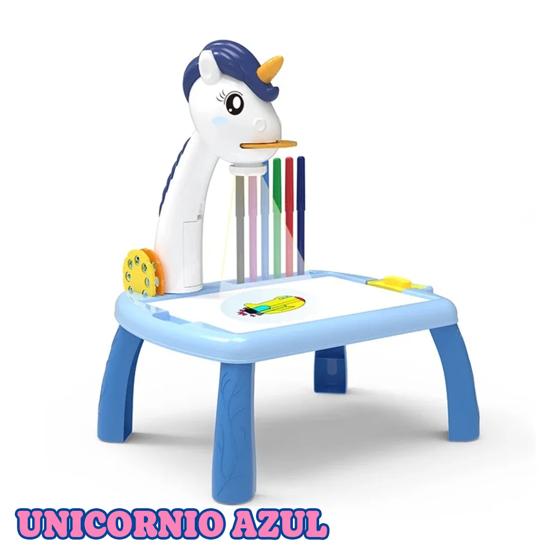 MagicDraw Proyector: Mesa de Dibujo con Proyección y 12 Accesorios para Pintura Creativa