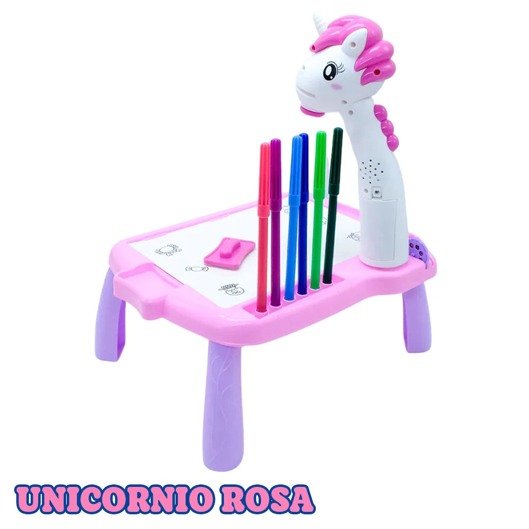 MagicDraw Proyector: Mesa de Dibujo con Proyección y 12 Accesorios para Pintura Creativa