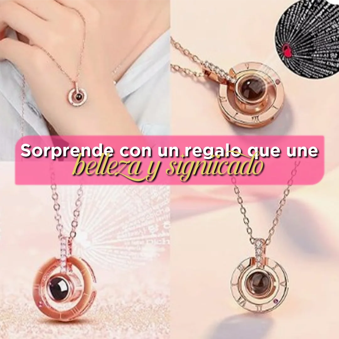Caja Elegante con Rosa Preservada + Collar Exclusivo: Amor que Dura Hasta 5 Años