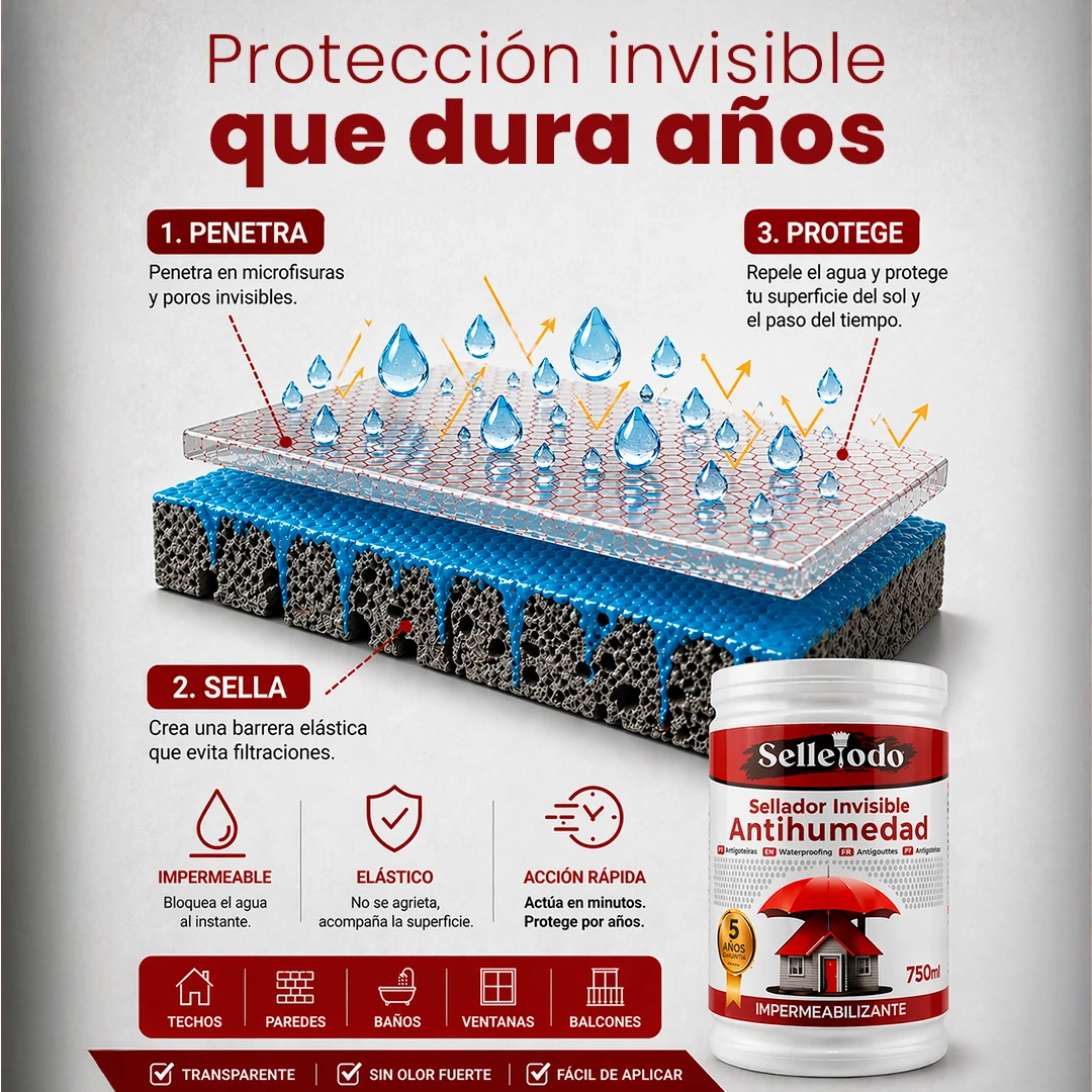 SelleTodo 750g - Protección Contra Filtraciones