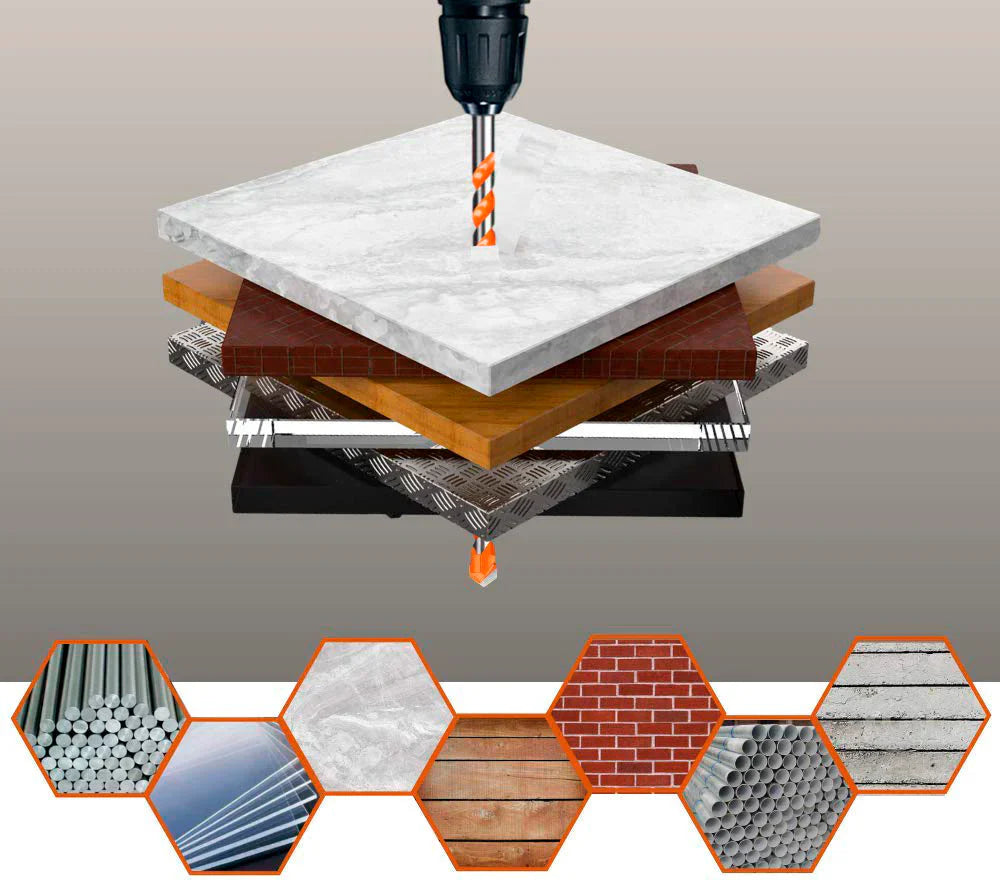 Kit completo de brocas de diamante Super Drill