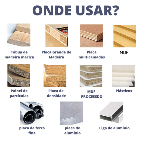 Kit completo de brocas de diamante 6 piezas