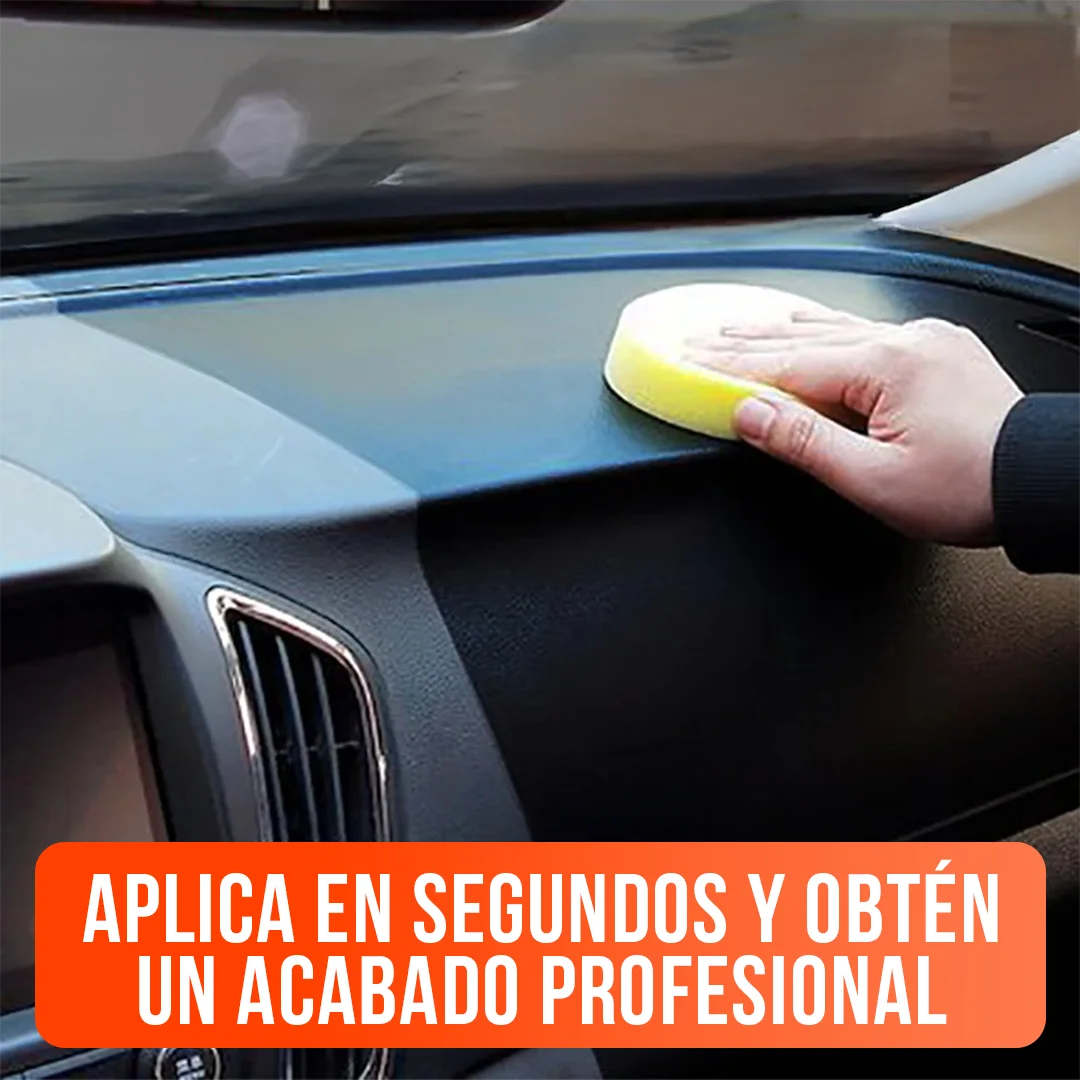 Renovador de Plásticos y Neumáticos 450ml - LustraPro | Brillo Instantáneo, Protección UV y Aplicación Rápida
