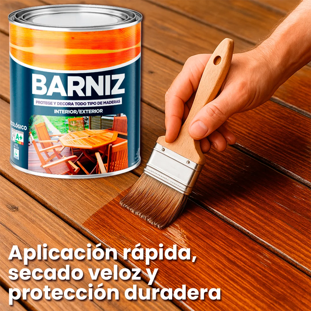 Sellador para Madera MaderaSeal - Protección Total Contra Humedad, Moho y Grietas | Uso Interior y Exterior en Cualquier Estación: Lluvia, Sol o Frío