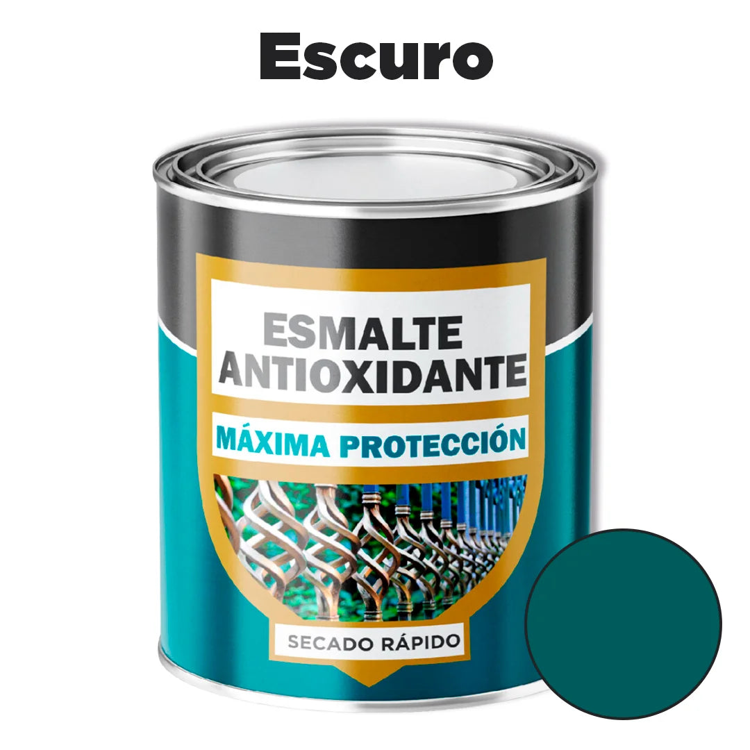 MetalGuard - Pintura Antióxido Profesional - 6 Colores | Máxima Protección y Acabado Mate
