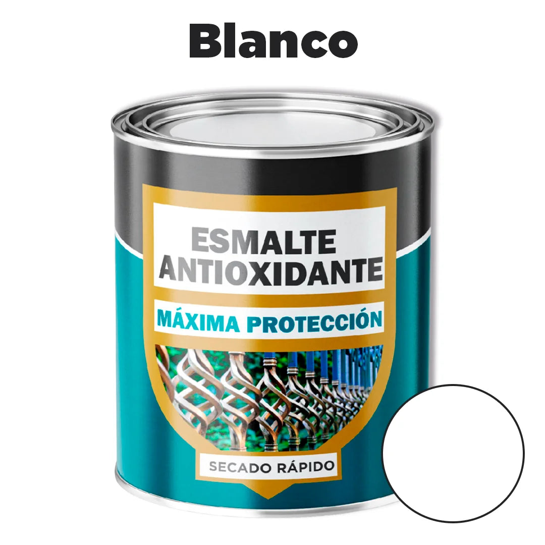 MetalGuard - Pintura Antióxido Profesional - 6 Colores | Máxima Protección y Acabado Mate