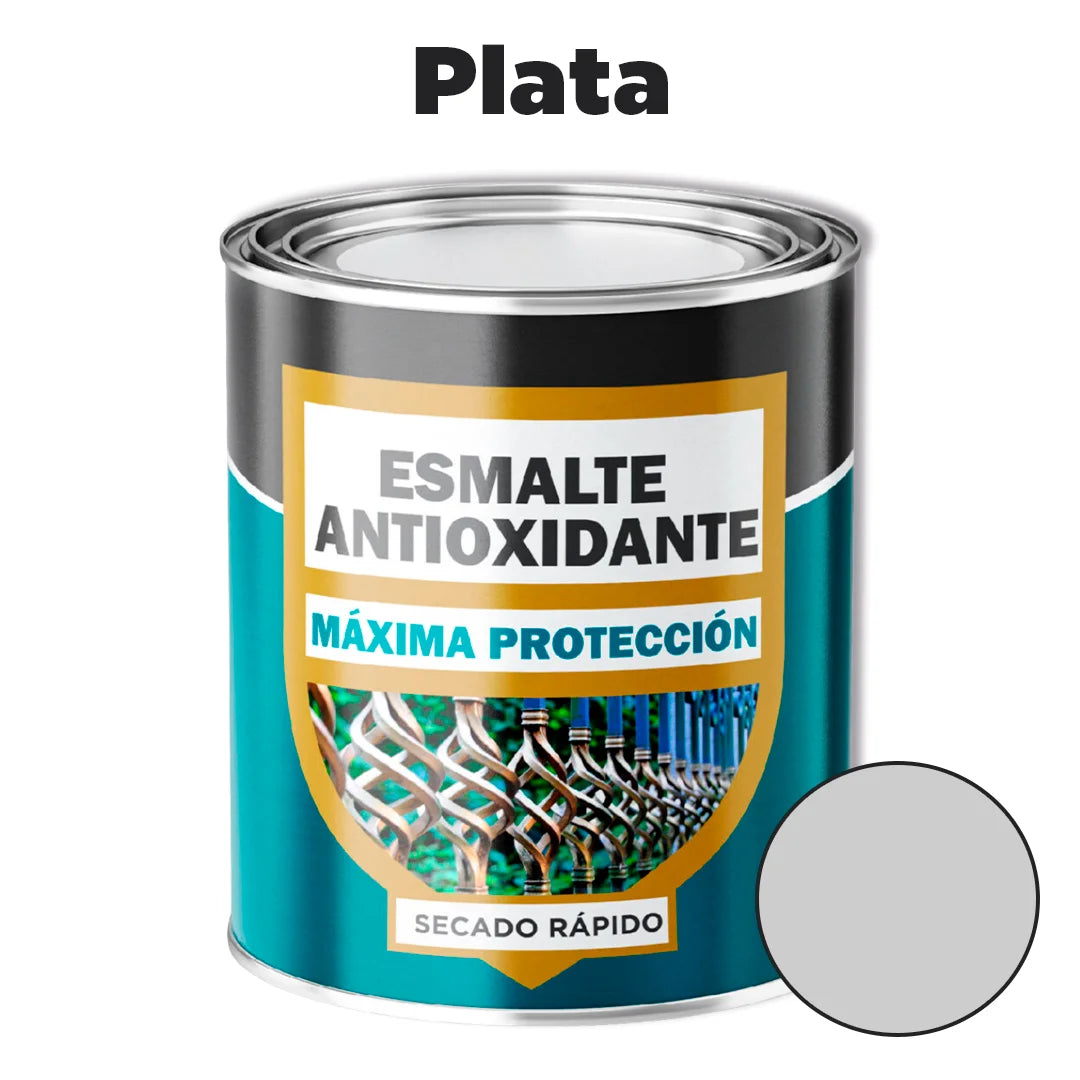 MetalGuard - Pintura Antióxido Profesional - 6 Colores | Máxima Protección y Acabado Mate