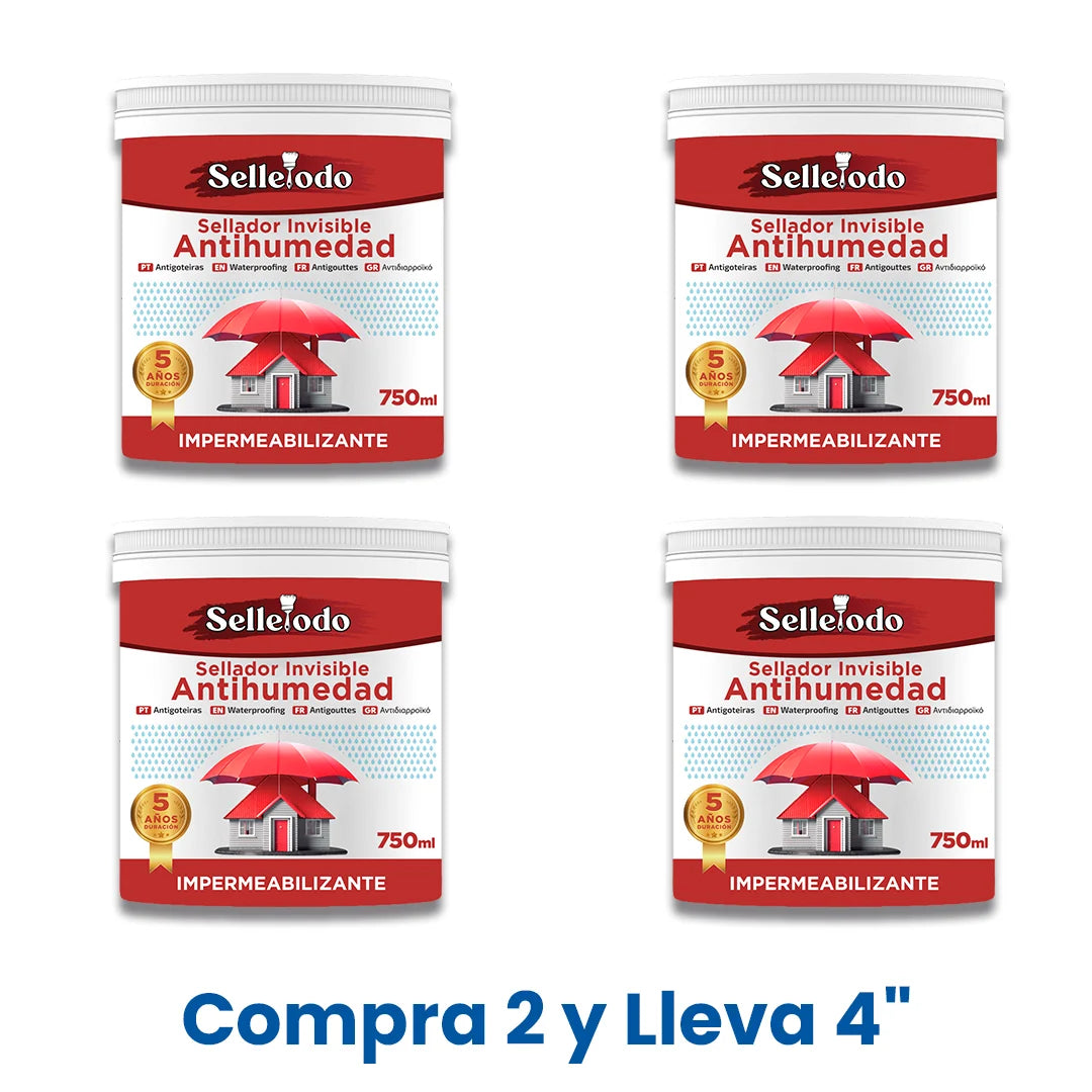 Selante Antivazamentos con Durabilidade de 5 Años - SelleTodo 750g