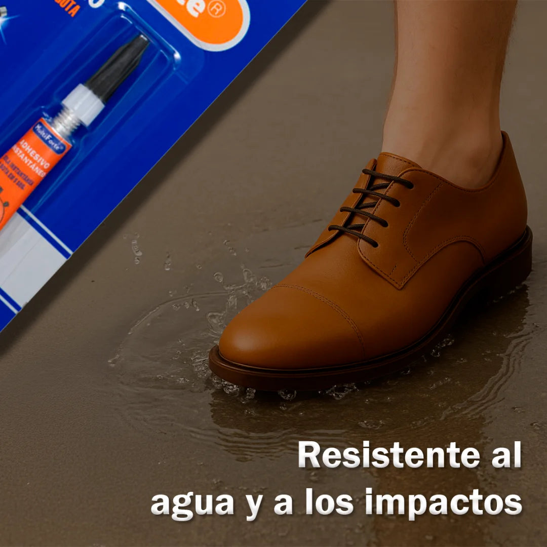 SuperPegamento Restaurador 40g - Resistente al Agua, Seca en 10s, Seguro para la Piel, Pega Metal, Madera, Vidrio y Más