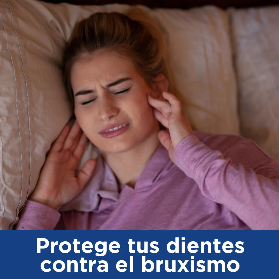 Ronco Free Protector Bucal para Ronquidos y Bruxismo Silicona Segura con Estuche Compacto