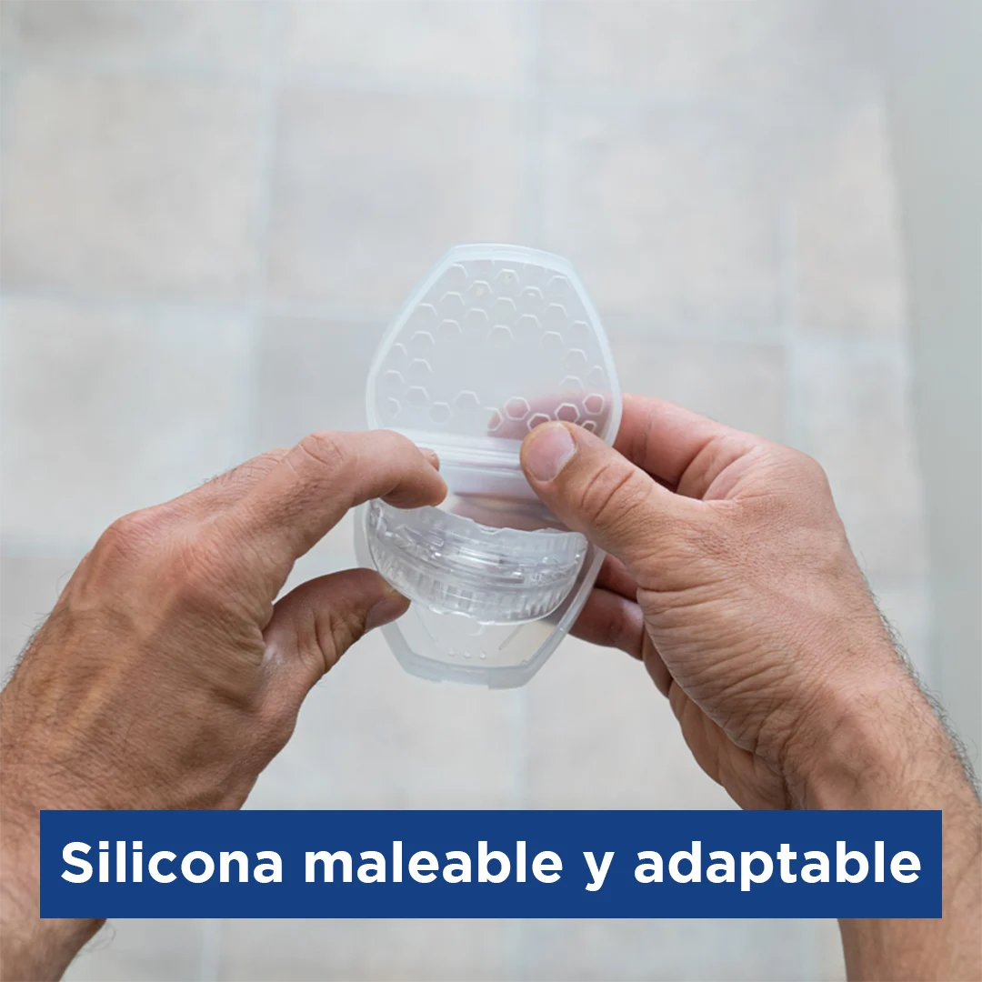 Ronco Free Protector Bucal para Ronquidos y Bruxismo Silicona Segura con Estuche Compacto