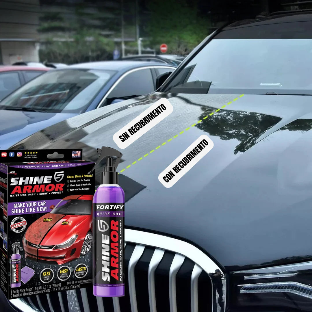 Brilla Max 235ml- Limpieza Rápida y Brillo Duradero para Autos y Más ¡Descúbrelo Ahora!