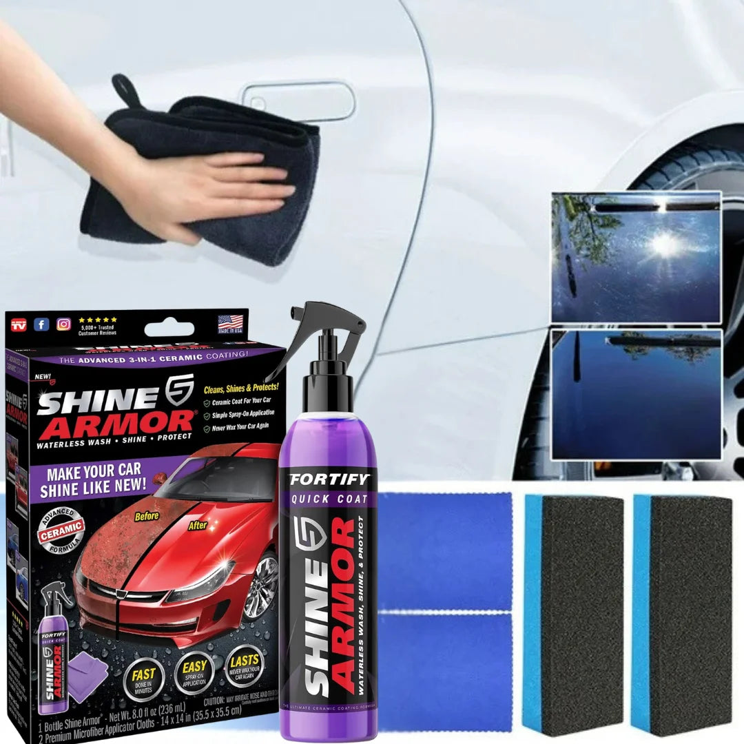 Brilla Max 235ml- Limpieza Rápida y Brillo Duradero para Autos y Más ¡Descúbrelo Ahora!