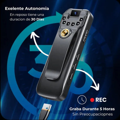 Cámara 180° con Reducción de Ruido HD 1080P | CamPro