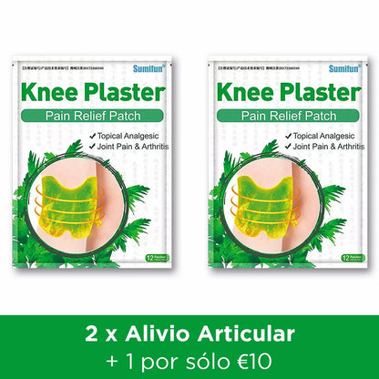 Parche Natural para Dolores Articulares Artritis y Reumatismo - Alivio Articular [12 unidades por paquete]