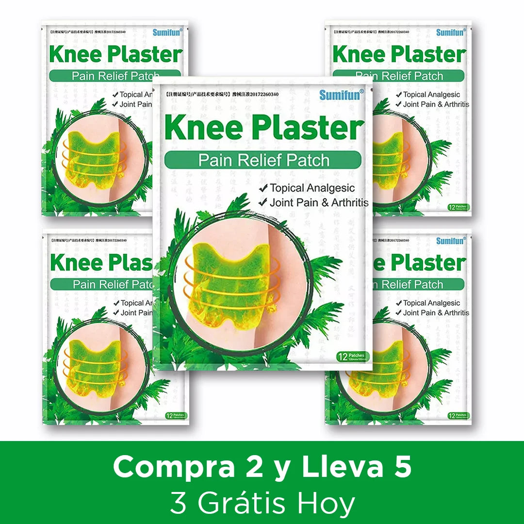 Parche Natural para Dolores Articulares Artritis y Reumatismo - Alivio Articular [12 unidades por paquete]