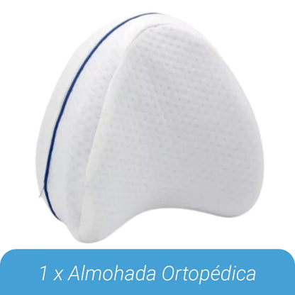 Almohada Ortopédica - Alivio para Espalda y Piernas [Espuma Viscoelástica]