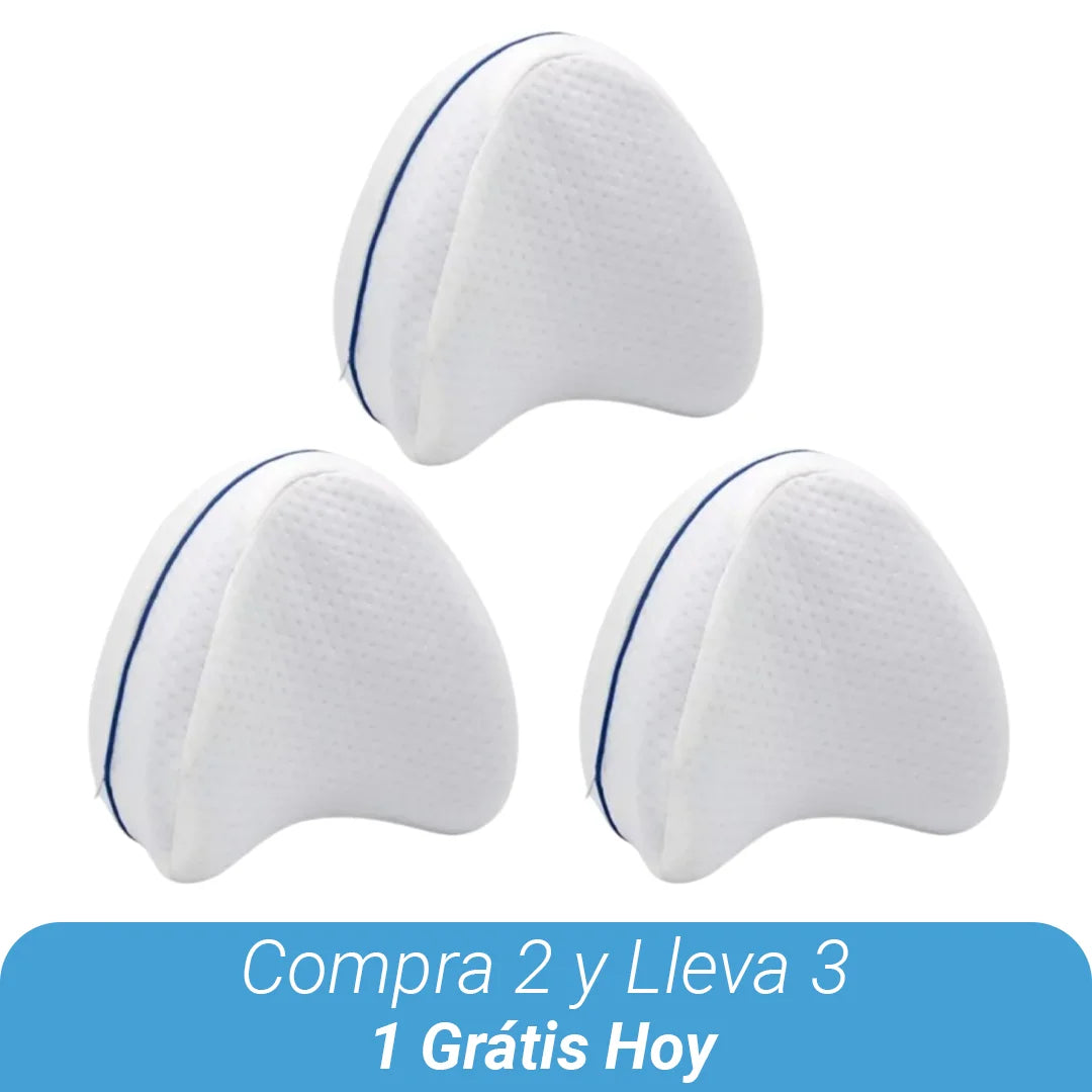 Almohada Ortopédica - Alivio para Espalda y Piernas [Espuma Viscoelástica]