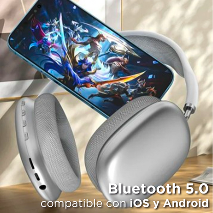 Nimbus Pro Max - Auriculares Bluetooth 5.0 con cancelación de ruido