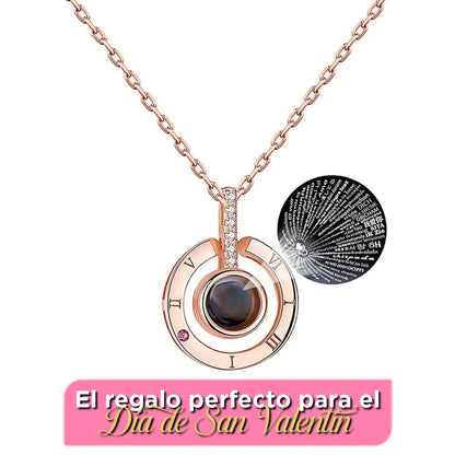 Caja Elegante con Rosa Preservada + Collar Exclusivo: Amor que Dura Hasta 5 Años