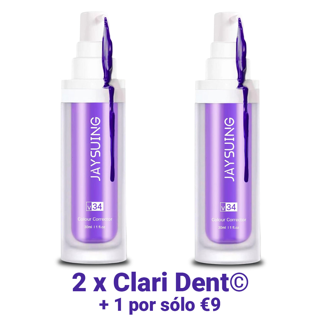 Blanqueador Dental Morado - Clari Dent© [Efecto instantáneo]