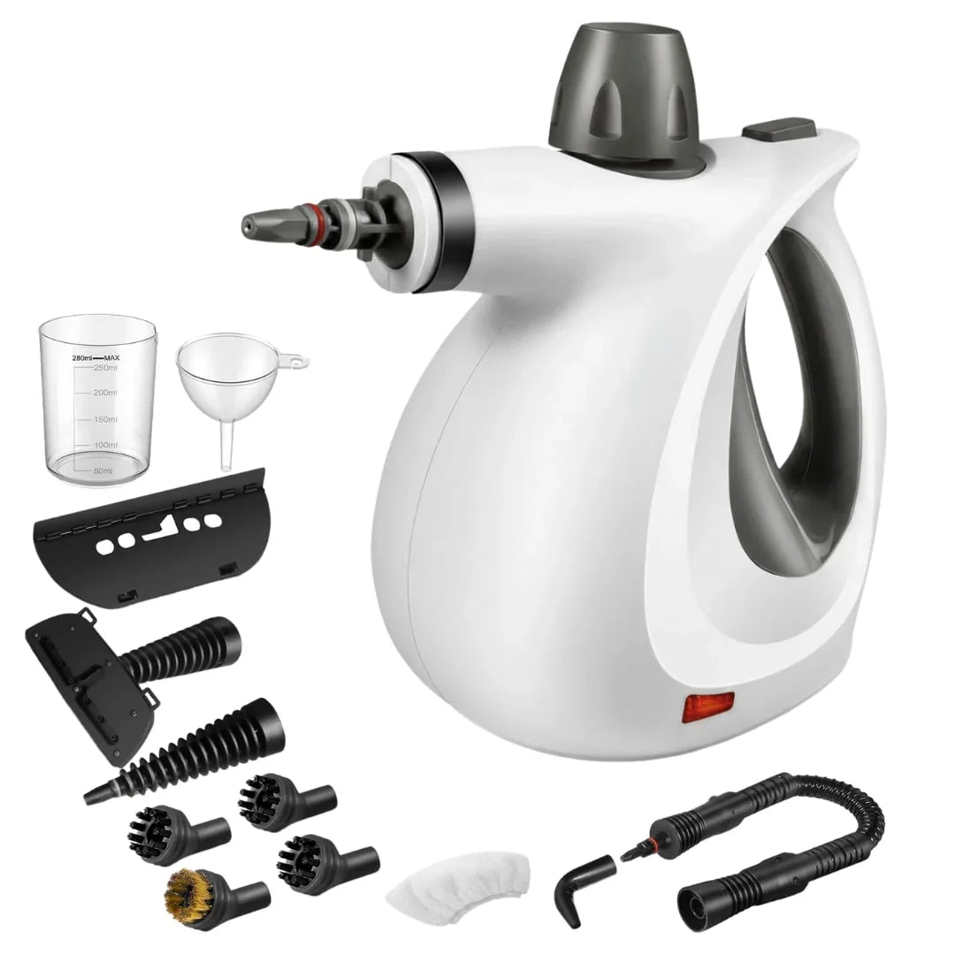 CleanEase – Dispositivo de Vapor Compacto | Limpieza Rápida y Profunda en Sofás, Ropa, Cristales y Más