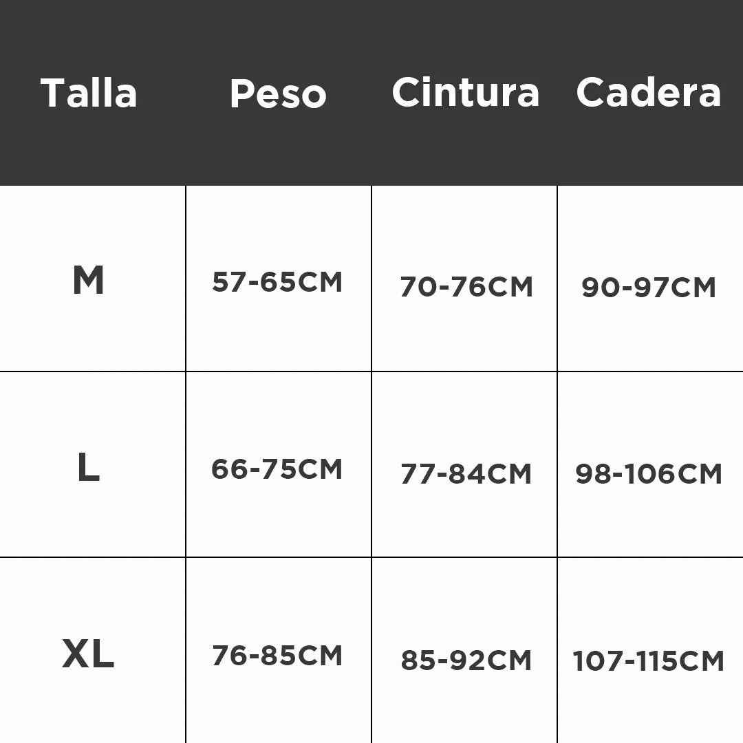 Corsé modelador compresión de 3 niveles - Cintura Bella [reduce 4 cm del abdomen]