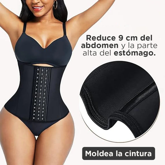 Corsé modelador compresión de 3 niveles - Cintura Bella [reduce 4 cm del abdomen]