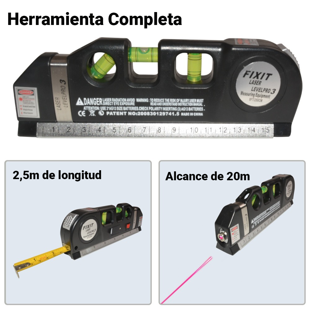 Trena a Laser Draicon 4 en 1 [49% de Descuento + Pilas Incluidas]