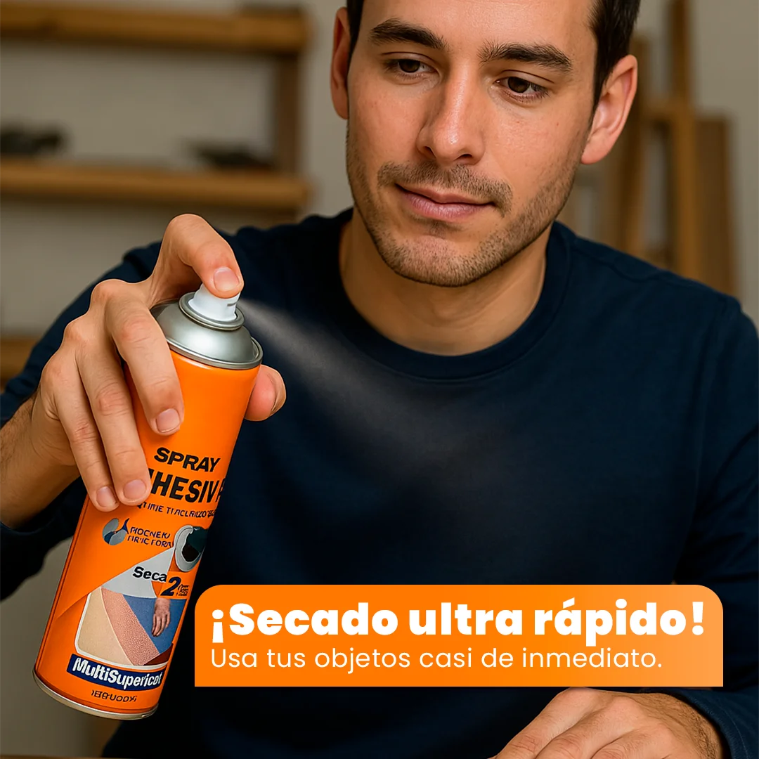FixaSpray – ¡Reparaciones Instantáneas! Fijación Profesional en Metal, Vidrio, Plástico y Madera