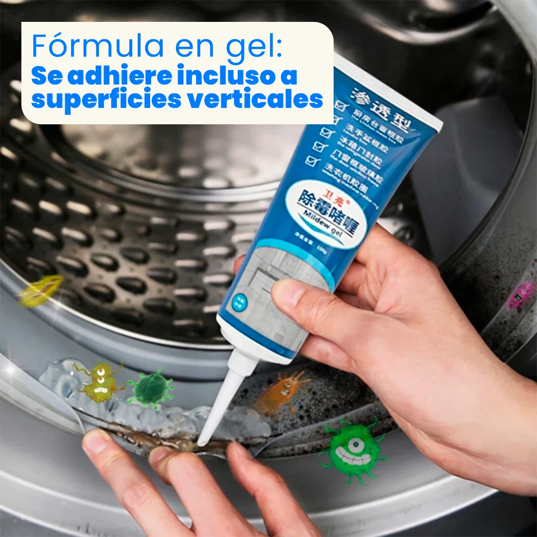 Gel HongoStop Max – Elimina Hongos Visibles en Minutos, Sin Olor Fuerte y Sin Frotar | Protección Para Todo el Hogar