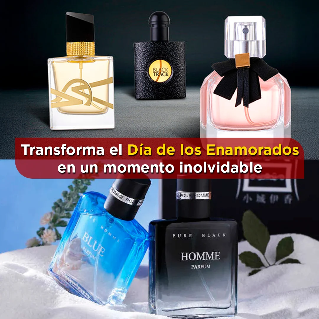 Kits de Perfumes Originales de Marca para Él y Ella – Alta Fijación, Sofisticación y Presentaciones Elegantes