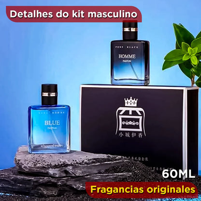 Kits de Perfumes Originales de Marca para Él y Ella – Alta Fijación, Sofisticación y Presentaciones Elegantes