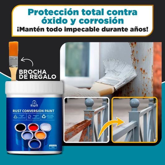 MetalGuard - Pintura Antióxido Profesional | Máxima Protección y Acabado Mate