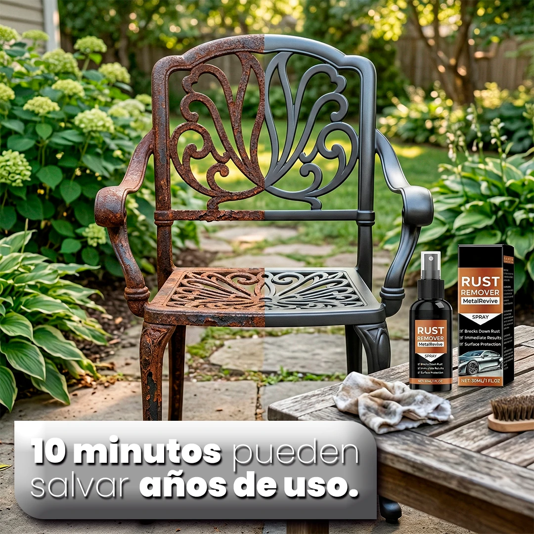 MetalRevive Spray Antióxido 30ml Elimina la Oxidación Visible en hasta 10 Minutos