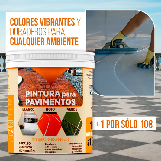 Tinta para Suelos PisoColor 1kg – ¡Colores Vibrantes, Secado Rápido y Alta Resistencia!