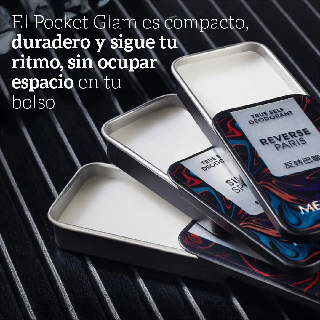 Pocket Glam – Perfume Sólido Compacto con Feromonas: Elegancia y Practicidad en Tu Bolsa
