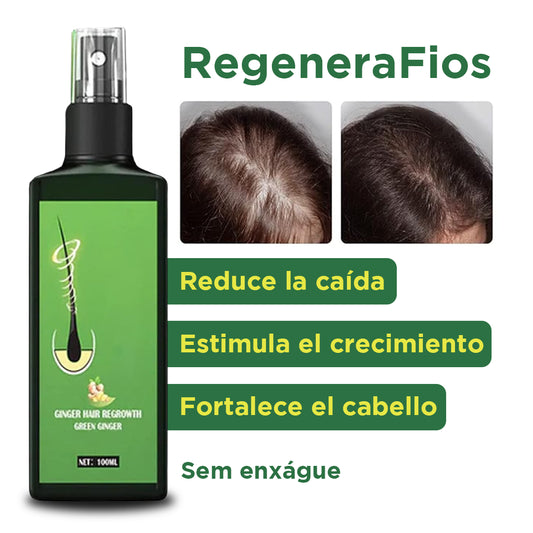 Tónico de jengibre activo - RegeneraFios 50ml