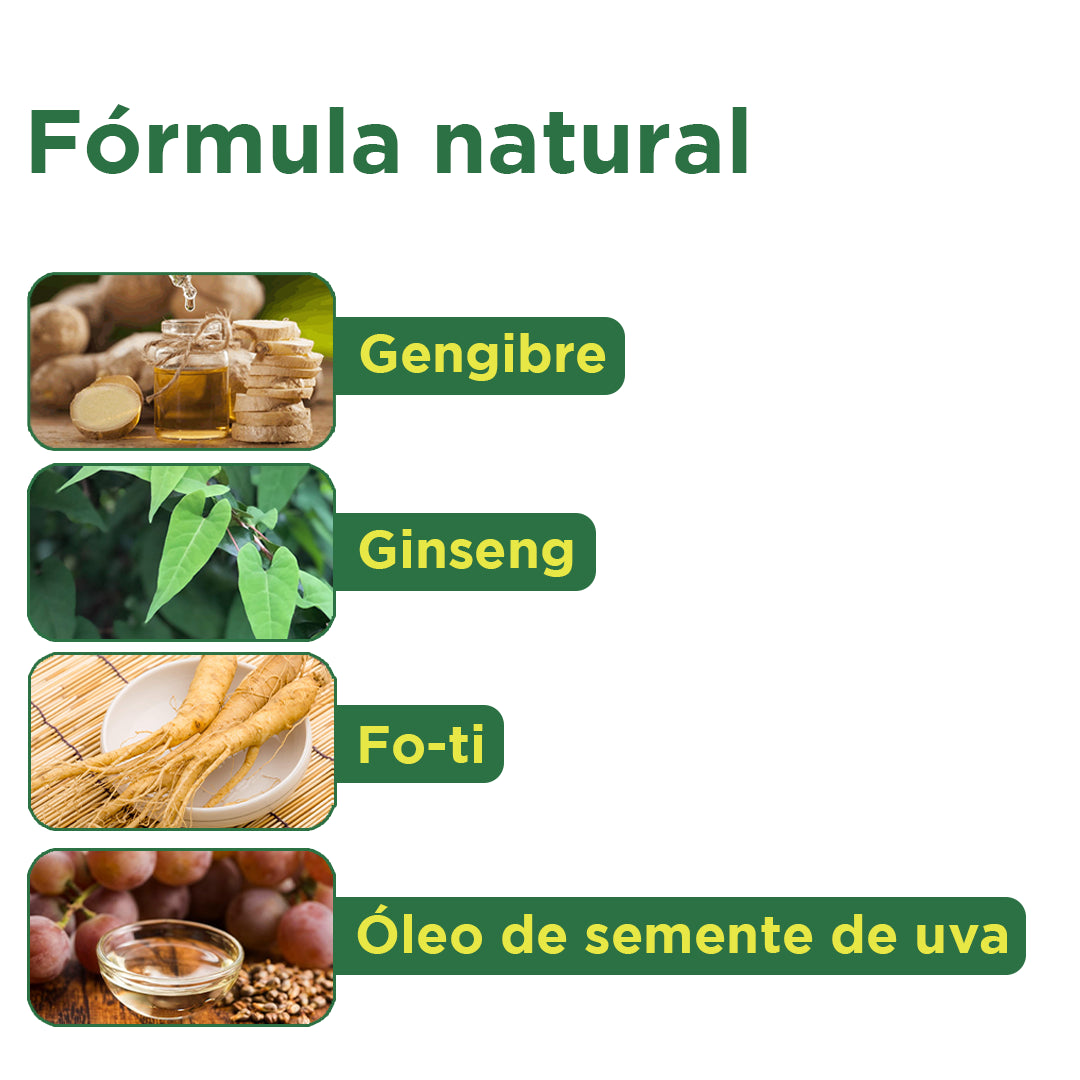 Tónico de jengibre activo - RegeneraFios 50ml