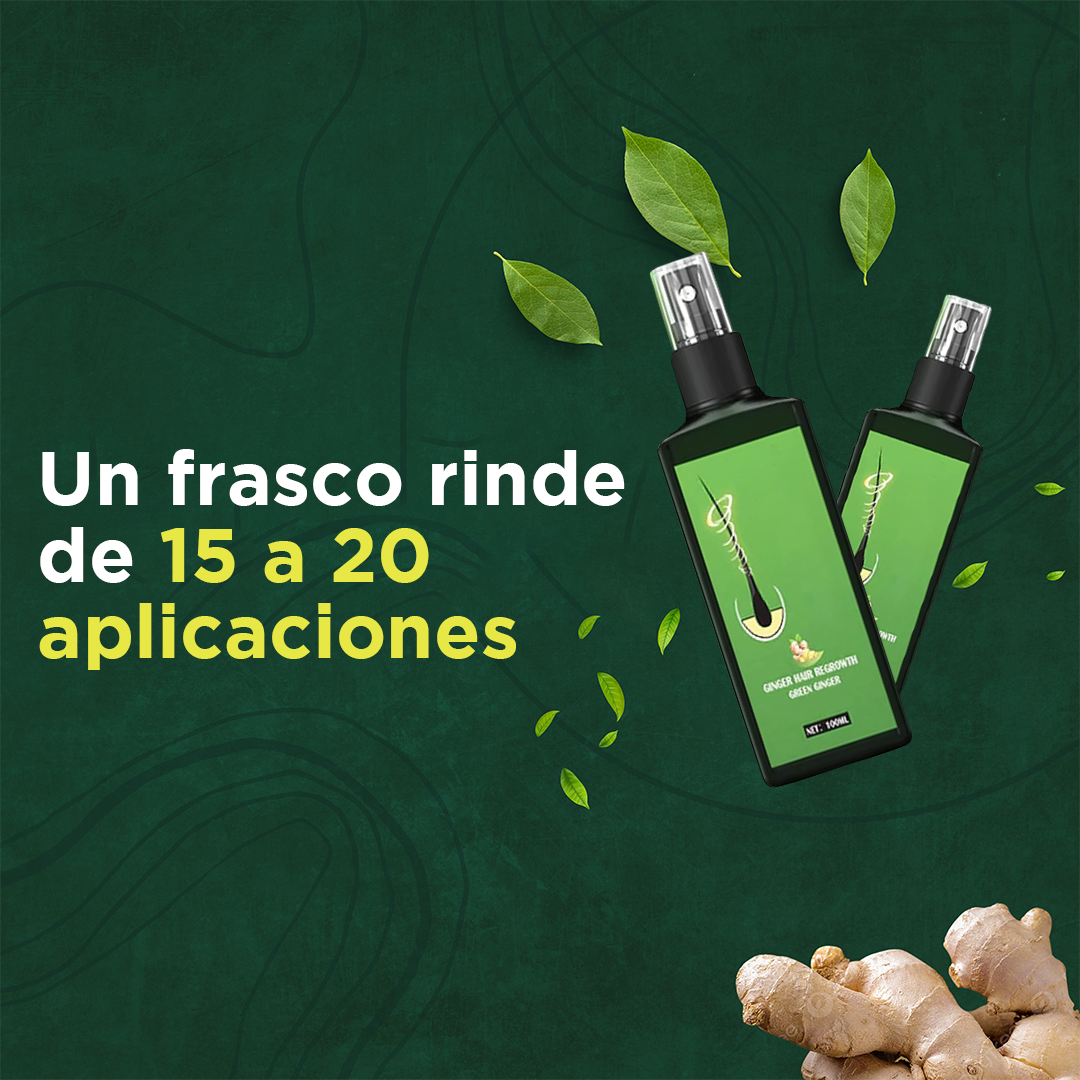 Tónico de jengibre activo - RegeneraFios 50ml