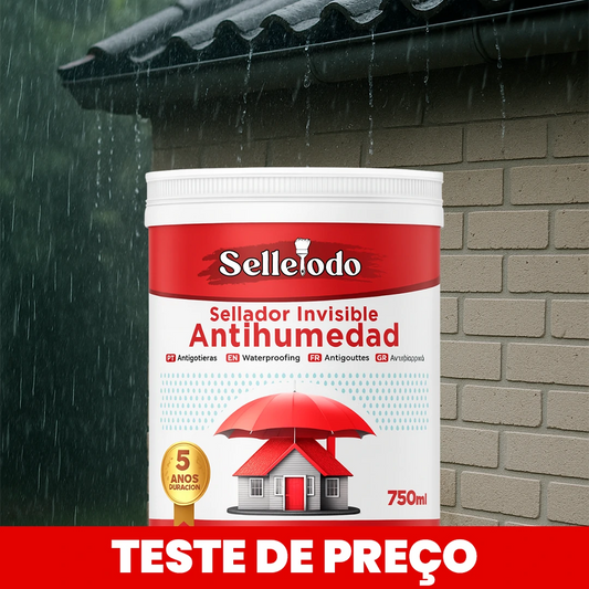 Sellador Transparente Antihumedad y Antimoho SelleTodo 750g