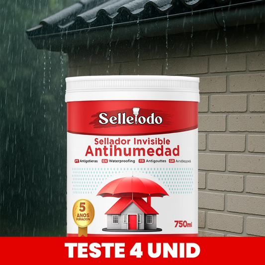 SelleTodo 750g – Protección Invisible contra Filtraciones, Lluvia y Moho