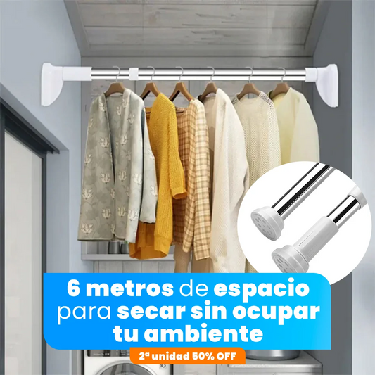 Tendedero Retráctil 6m - TendederoPro - ¡Ahorra Espacio y Seca tu Ropa con Comodidad y Durabilidad!